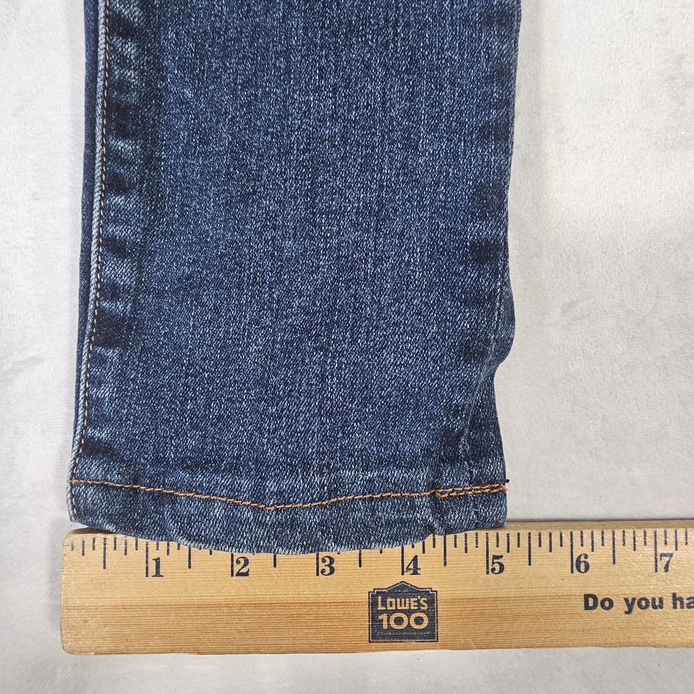Adriano Goldschmied Farrah Ankle Skinny Jeans Womens Size 31R Mid Rise Dark Wash - Picture 8 of 14